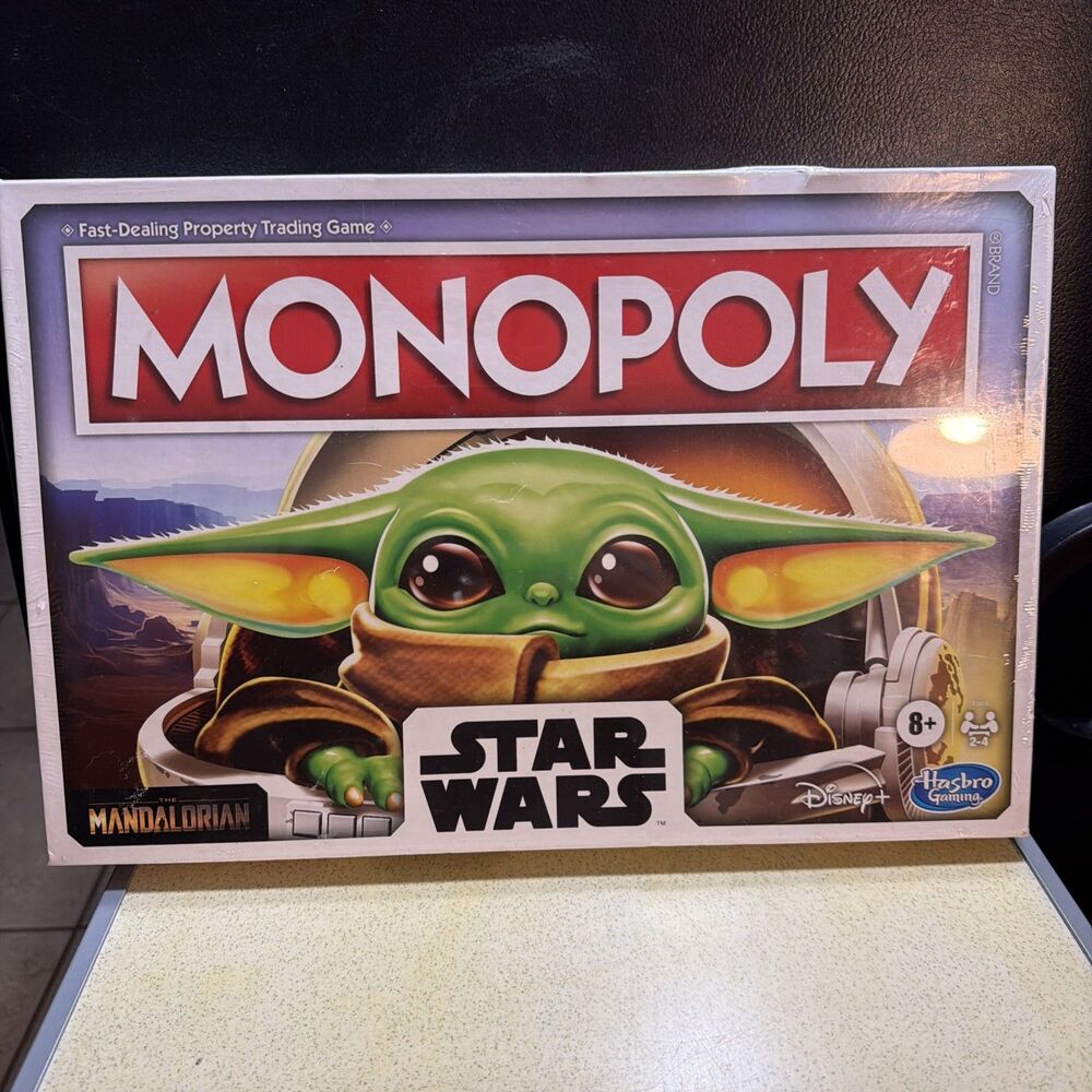 Monopoly Star Wars The Child Edition Yoda Mandalorian Board Game 2020 GROGU New